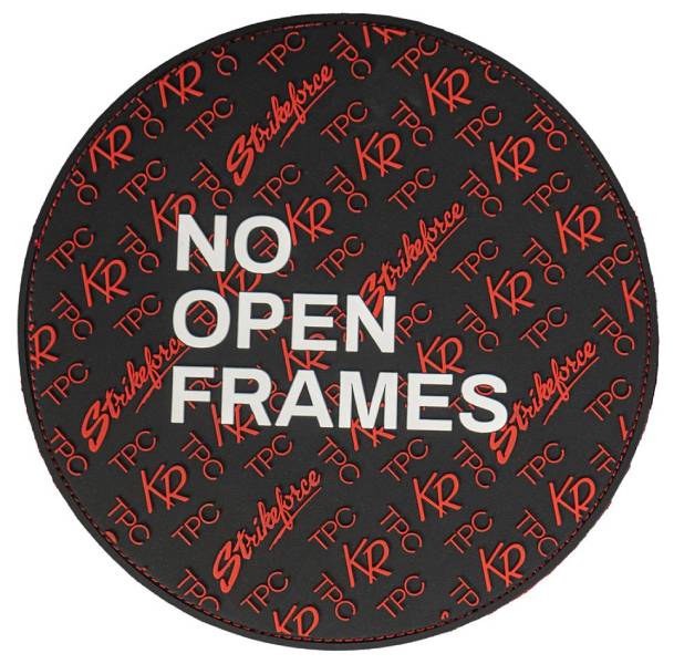 KR Strikeforce Round TPC Black/Red Shammy